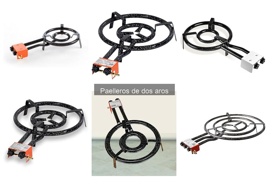 Mejor paellero de dos aros para familias grandes: comparativa