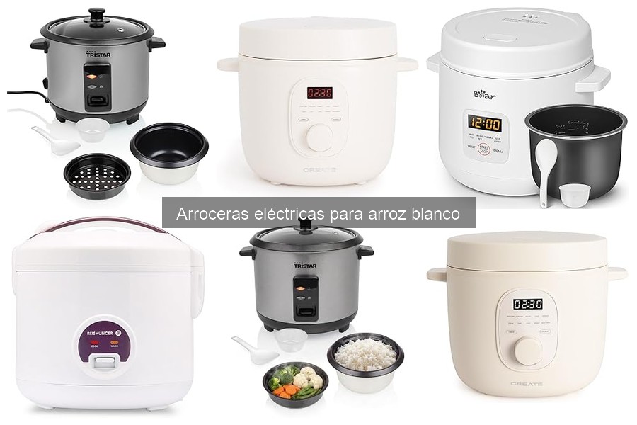 Mejora la textura del arroz en arroceras eléctricas