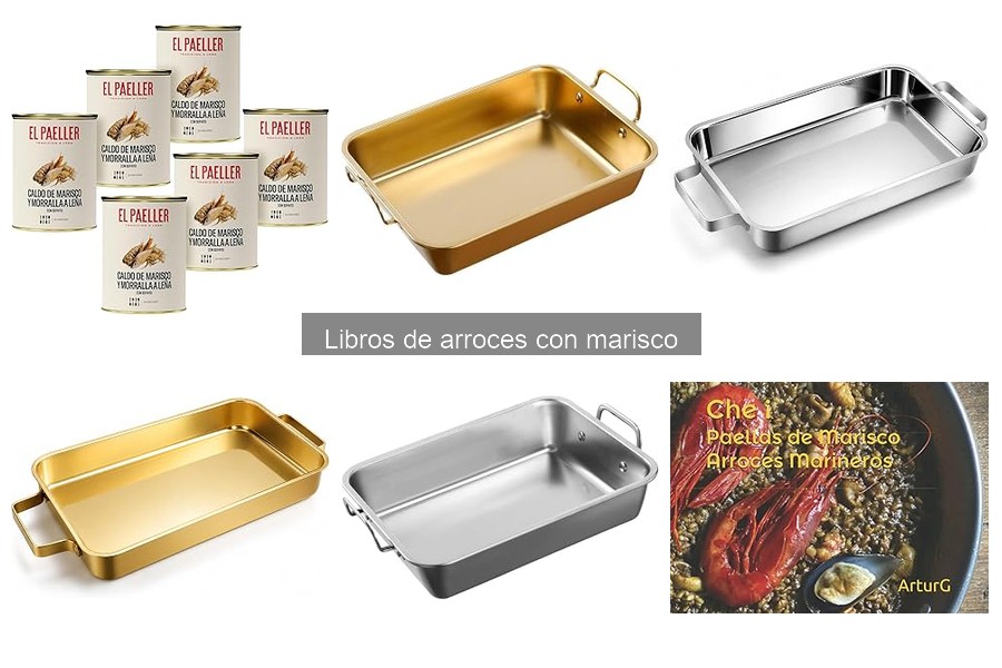 Mejora la textura del arroz en platos con marisco