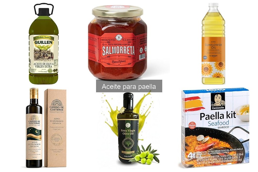 Mejores aceites para paella: guía de opciones y usos