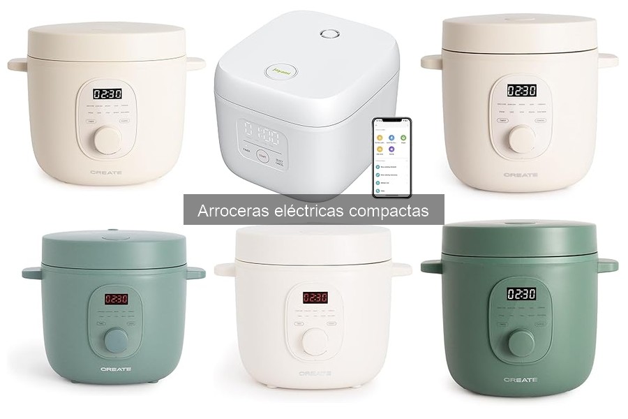 Mejores arroceras eléctricas compactas para familias pequeñas