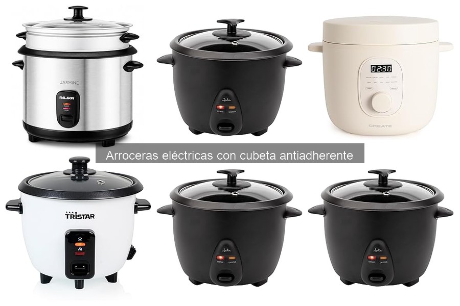 Mejores arroceras eléctricas con cubeta antiadherente 2023