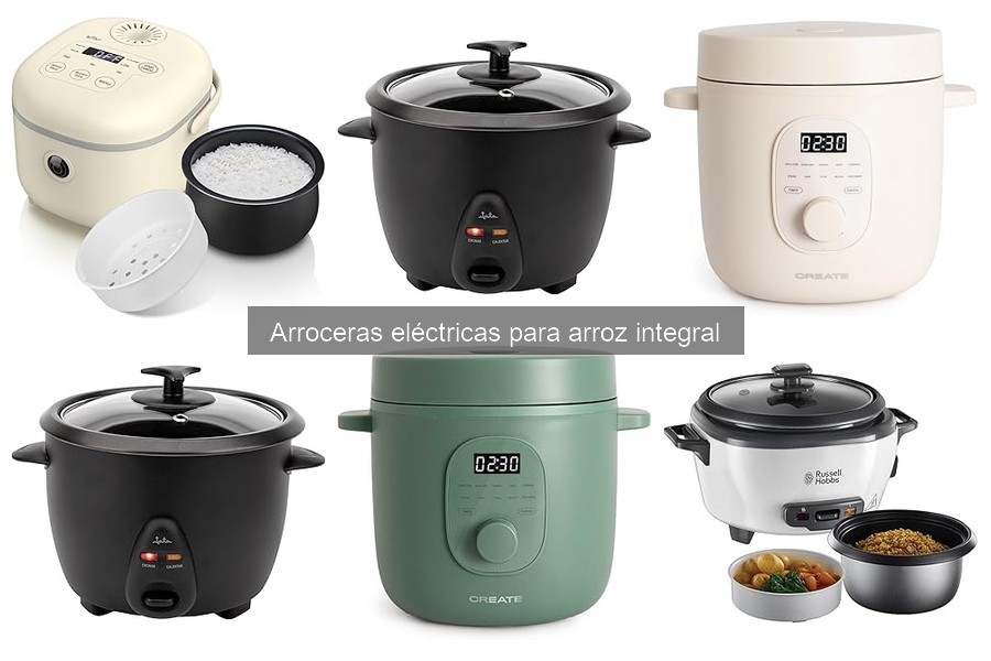 Mejores arroceras eléctricas para arroz integral de 2023