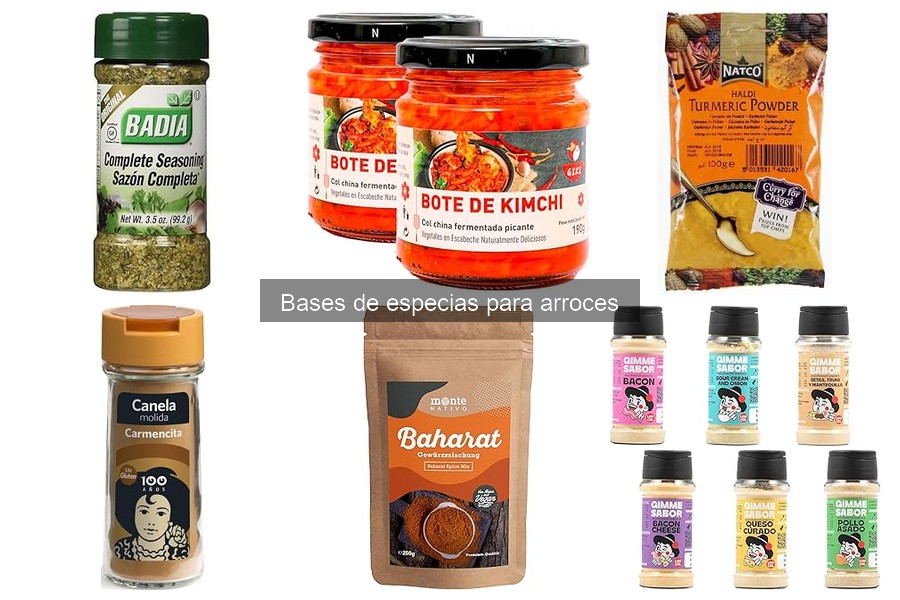 Mejores bases de especias para arroces en 2024: Top Picks