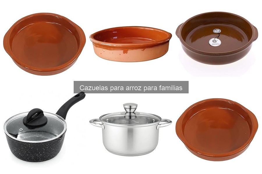 Mejores cazuelas para arroz familiares: comparativa 2023