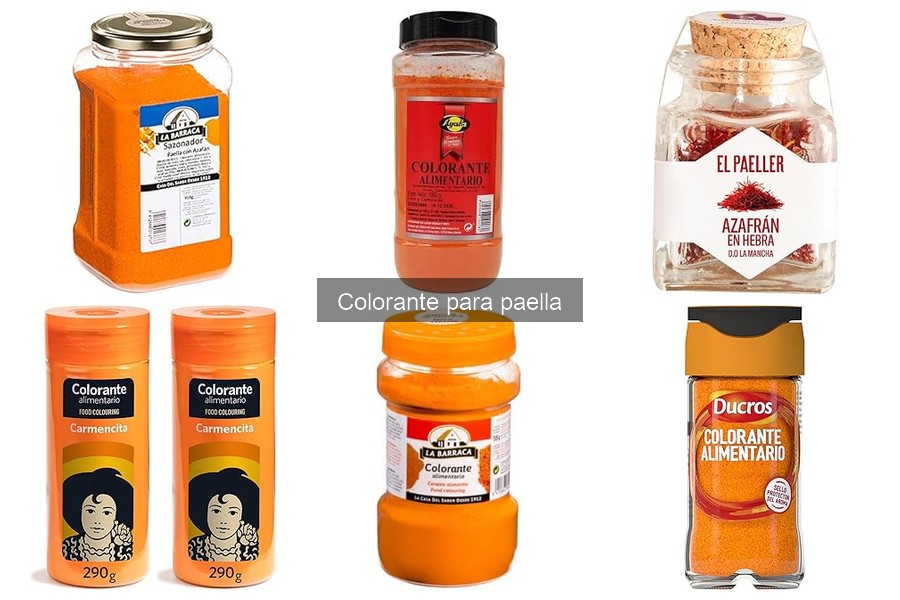 Mejores colorantes para paella en 2023: ¡Elige el Ideal!