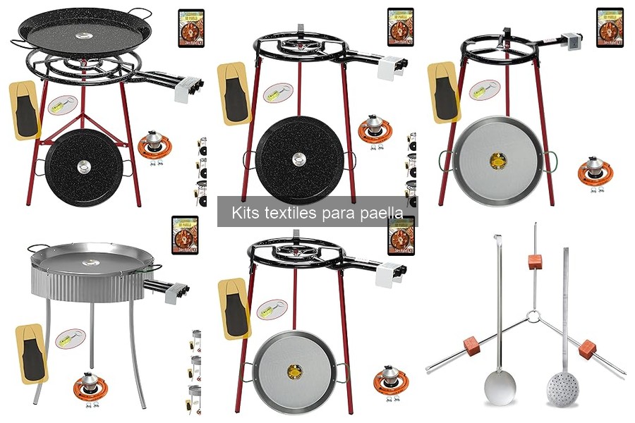 Mejores kits textiles para paella en 2023: comparativa y guía