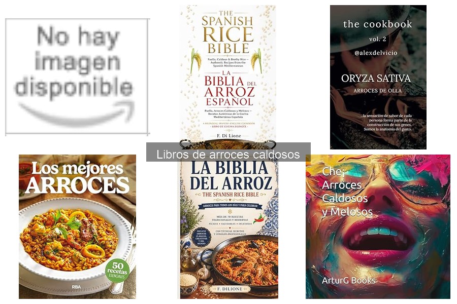 Mejores libros de arroces caldosos según críticos