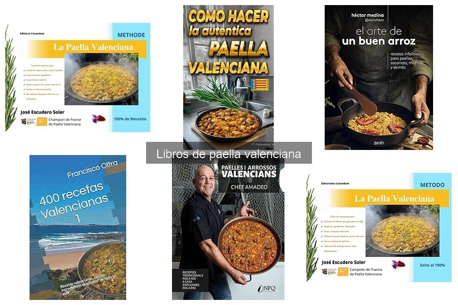 Mejores libros de paella valenciana: comparativa 2023