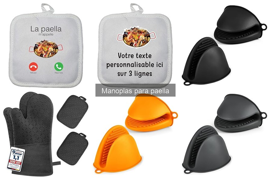 Mejores manoplas para paella en 2023: comparativa y opciones