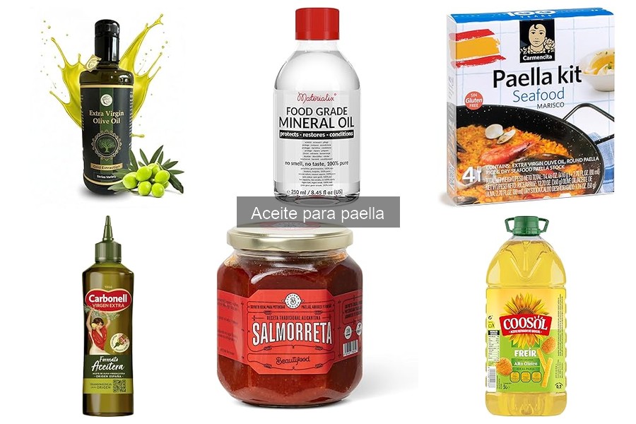 Mejores marcas de aceite para paella: opiniones y análisis