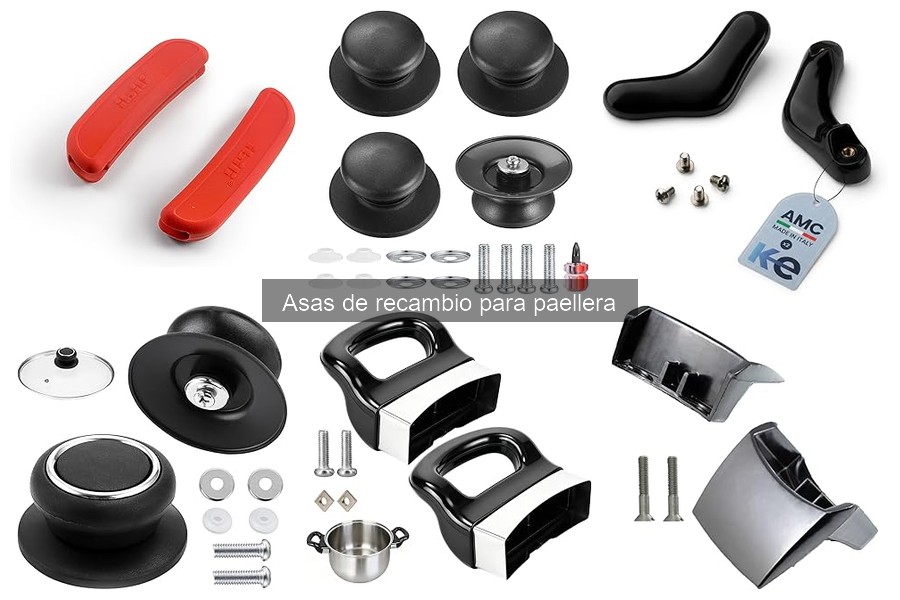 Mejores marcas de asas de recambio para paellera | Comparativa
