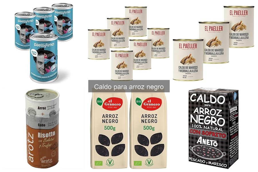 Mejores marcas de caldo para arroz negro en 2023