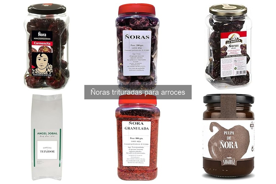 Mejores marcas de ñoras trituradas en Amazon 2023