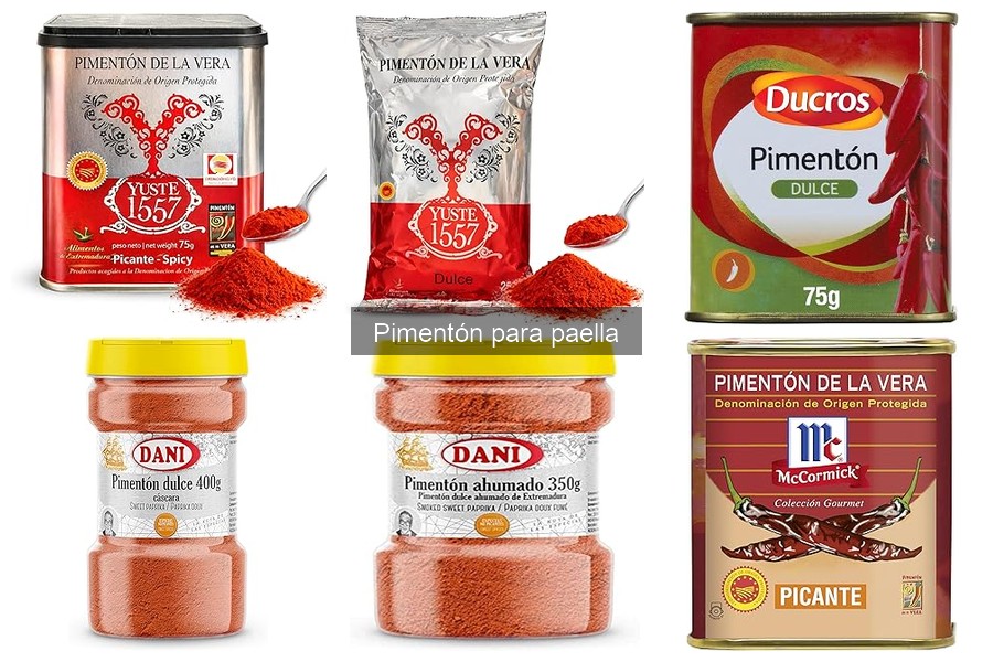 Mejores marcas de pimentón para paella 2023