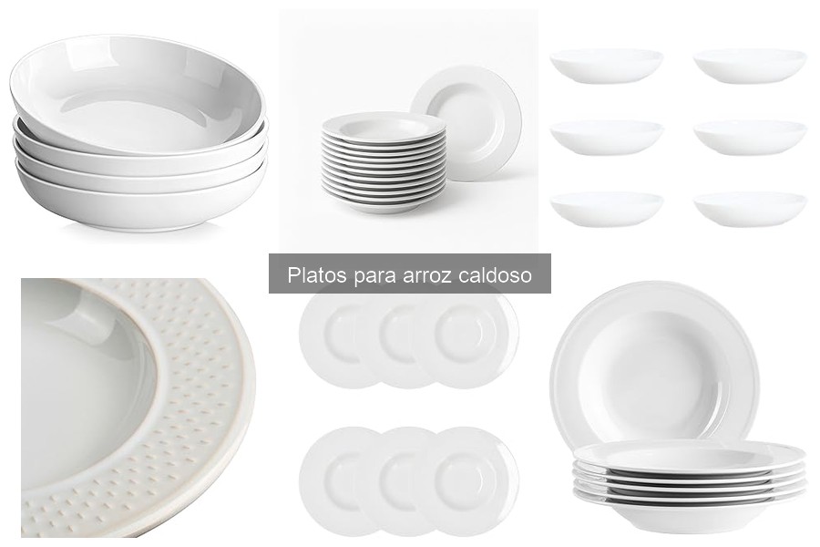 Mejores marcas de platos para arroz caldoso en 2023