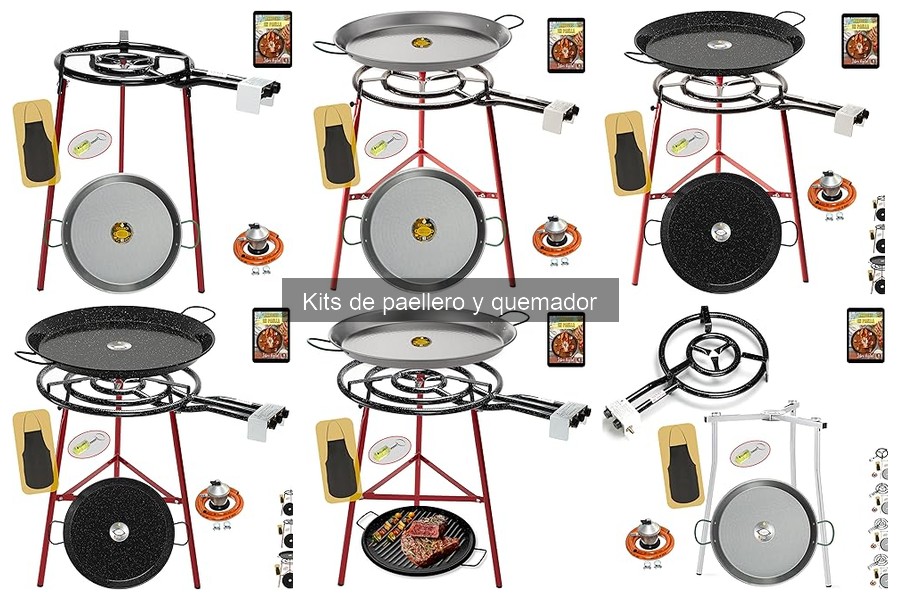 Mejores ofertas en kits de paellero en Amazon