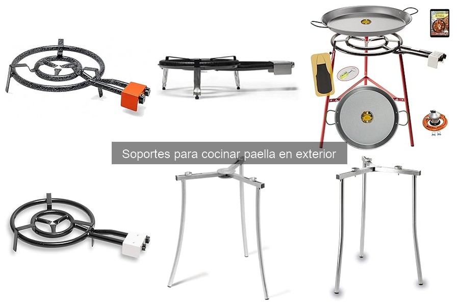 Mejores Ofertas en Soportes para Cocinar Paella en Exterior