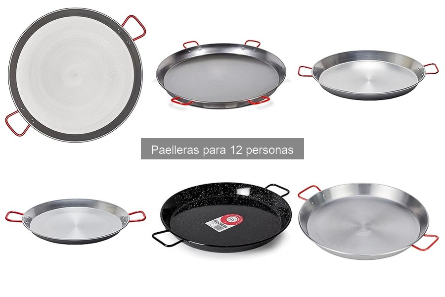 Mejores paelleras para 12 personas: comparativa y recomendaciones
