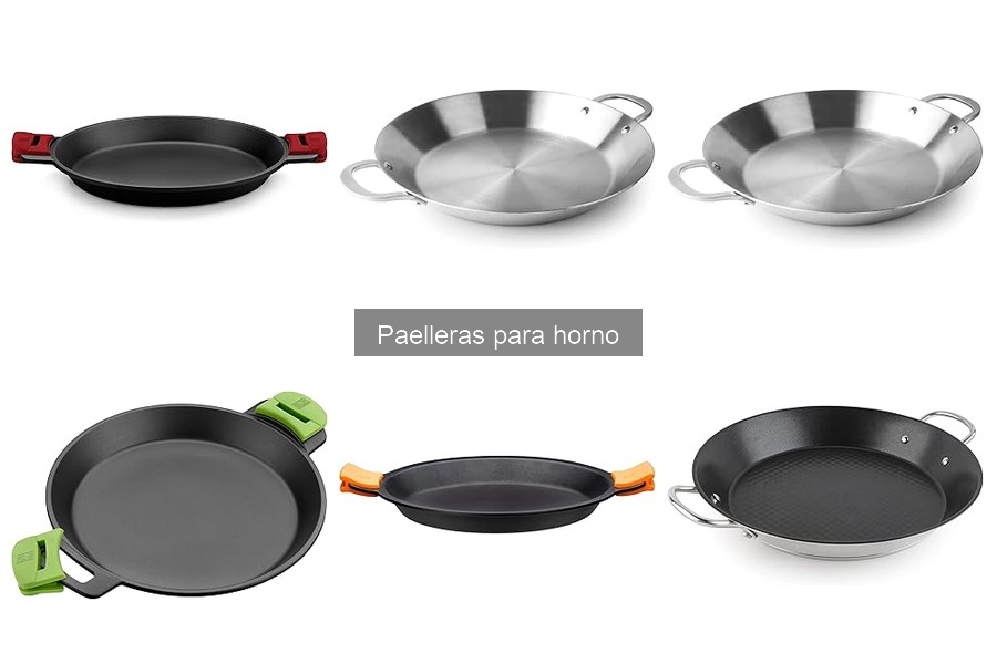 Mejores paelleras para horno recomendadas por usuarios