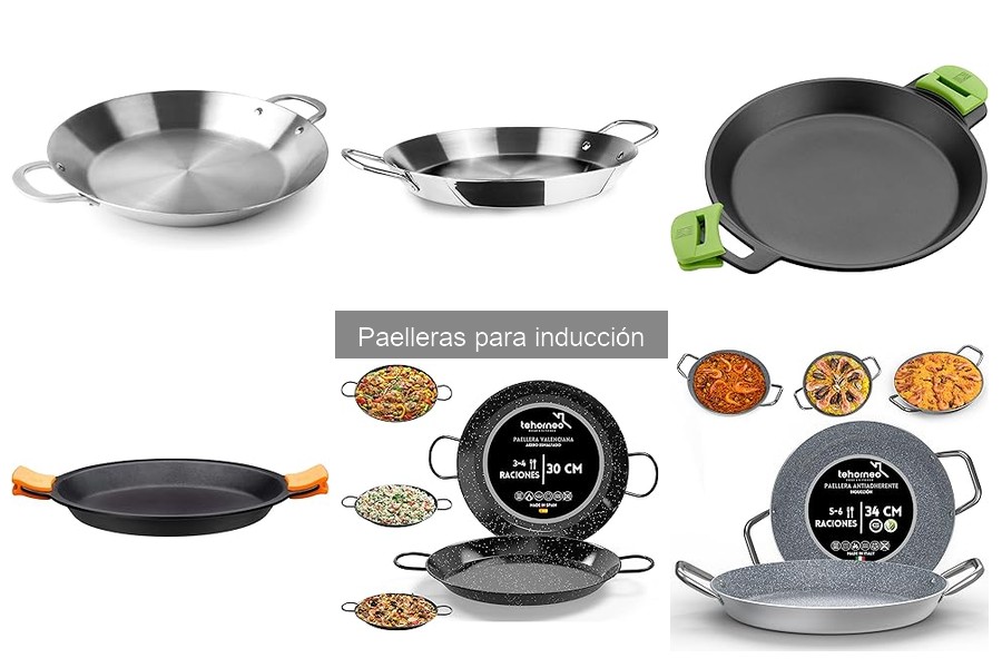 Mejores paelleras para inducción: comparativa y recomendaciones