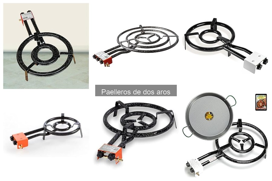 Mejores precios en paelleros de dos aros: ofertas y descuentos