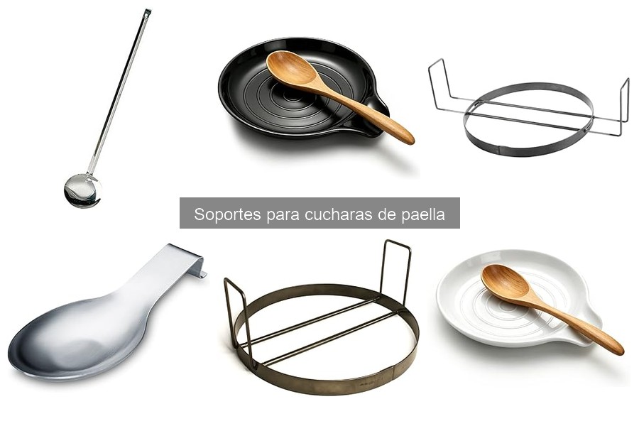 Mejores sitios para comprar soportes para cucharas de paella
