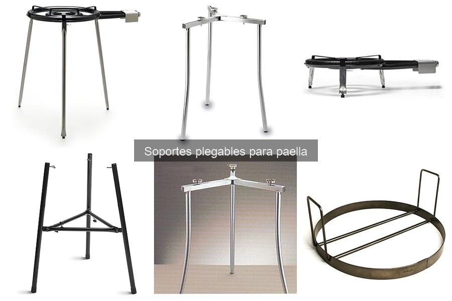 Mejores soportes plegables para paella en 2023: comparativa