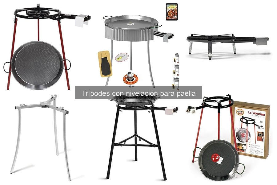Mejores trípodes para paella 2023: Guía de compra