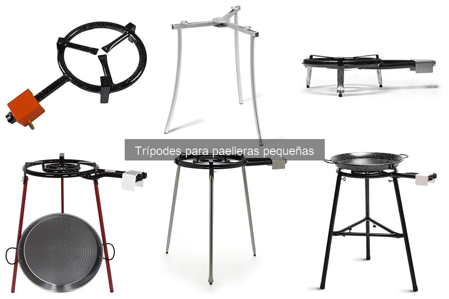 Mejores trípodes para paelleras pequeñas en Amazon