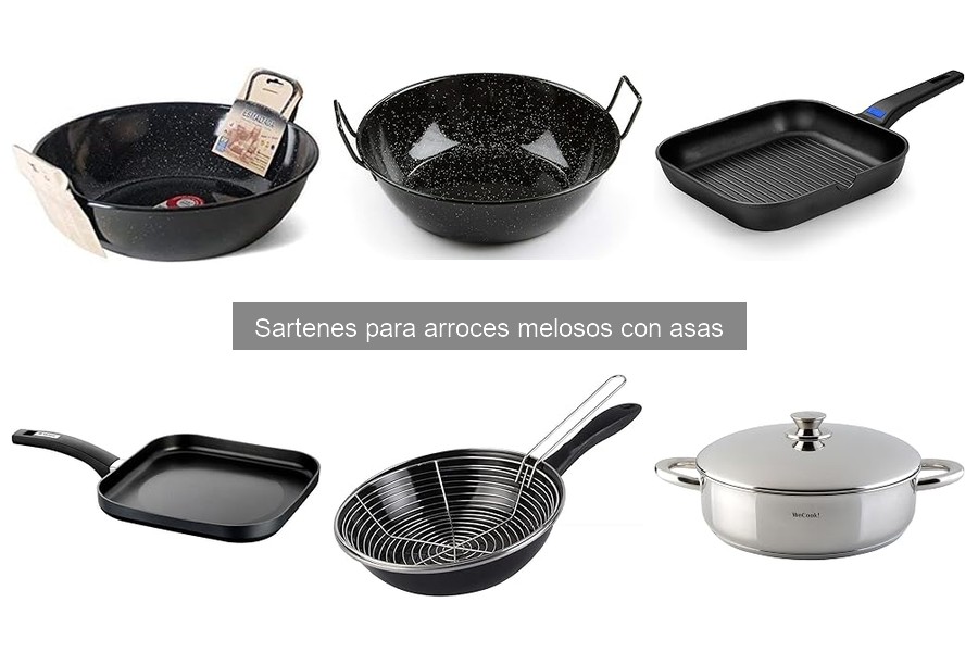 Ofertas en sartenes para arroces melosos con asas