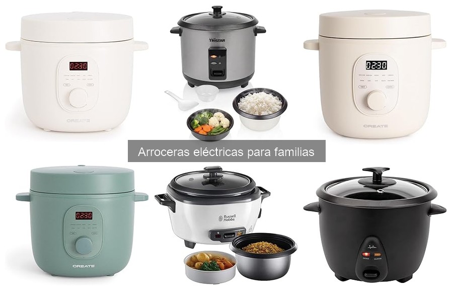 Ofertas y descuentos en arroceras eléctricas para familias