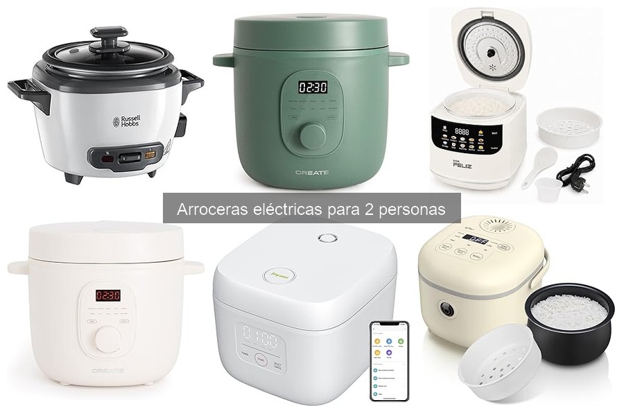 Opiniones de usuarios sobre arroceras eléctricas para 2 personas