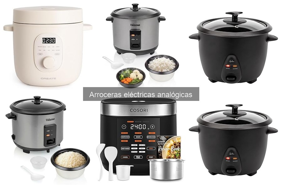 Opiniones sobre Arroceras Eléctricas Analógicas en 2023
