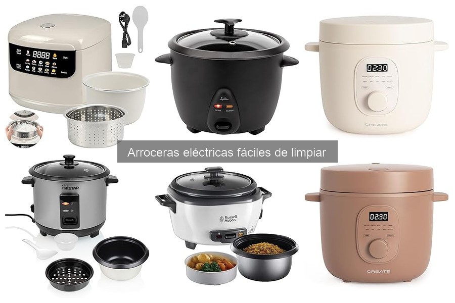 Opiniones sobre arroceras eléctricas fáciles de limpiar