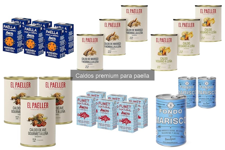 ** Opiniones sobre caldos premium para paella: ¿merece la pena?