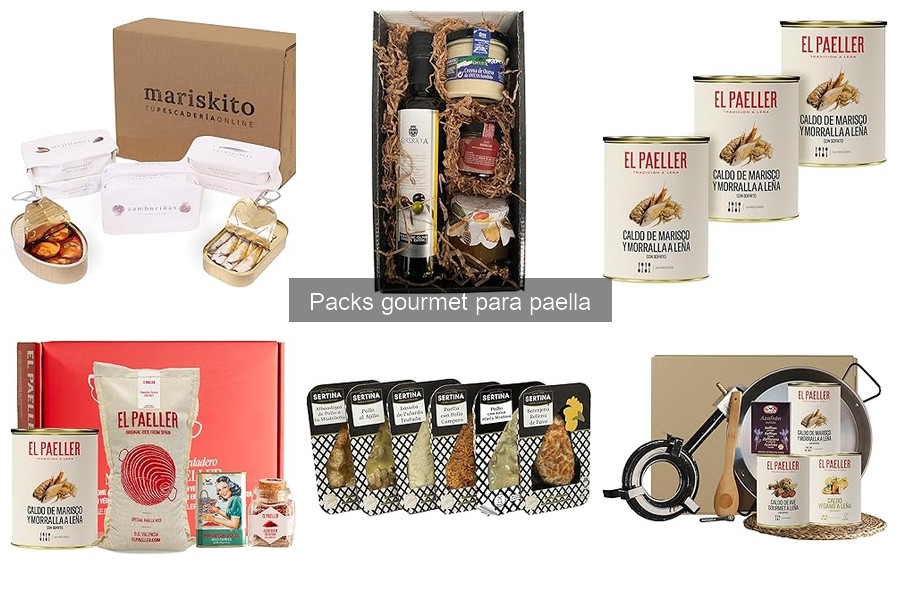 Opiniones sobre los mejores packs gourmet para paella
