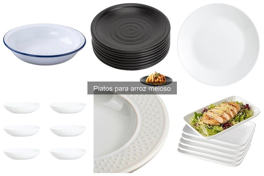 Opiniones sobre platos para arroz meloso: reseñas y comparativas