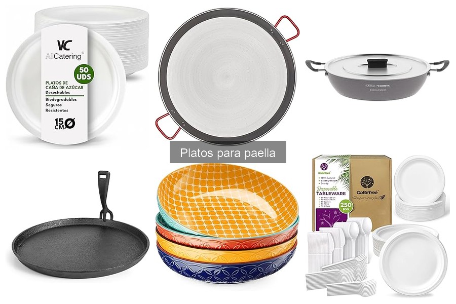 Opiniones sobre platos para paella: experiencias reales