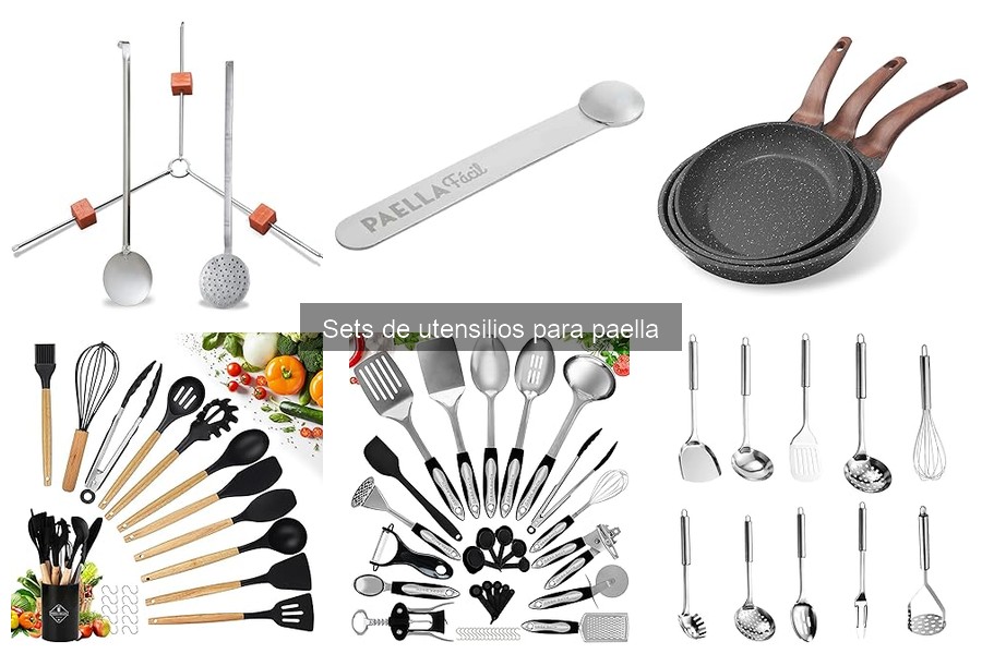 Opiniones sobre sets de utensilios para paella