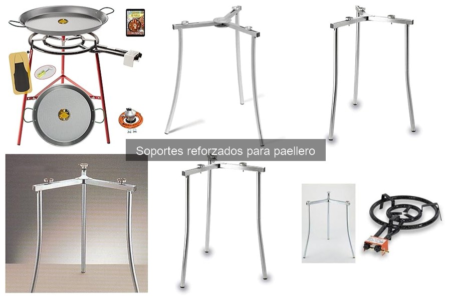 Opiniones sobre Soportes Reforzados para Paelleros de Marca X