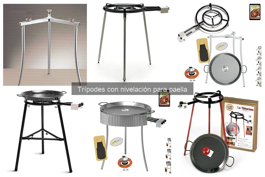 Opiniones sobre trípodes para paella: experiencias de usuarios