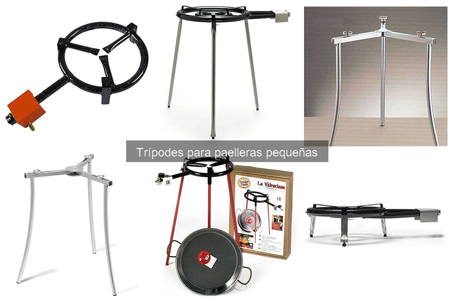 Opiniones sobre trípodes para paelleras pequeñas
