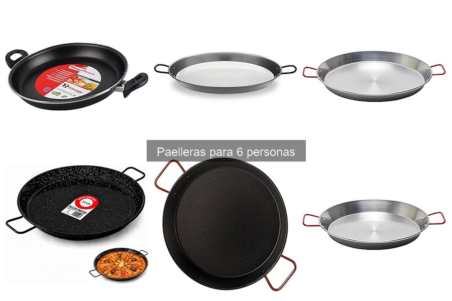 Paelleras para 6 Personas: Características y Tipos
