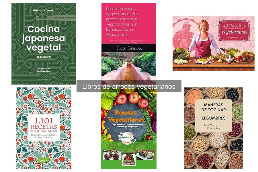 Plan de menús semanales con arroces vegetarianos