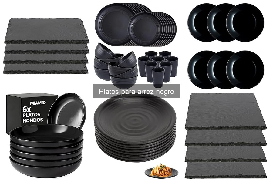 Platos para arroz negro aptos para horno: guía completa