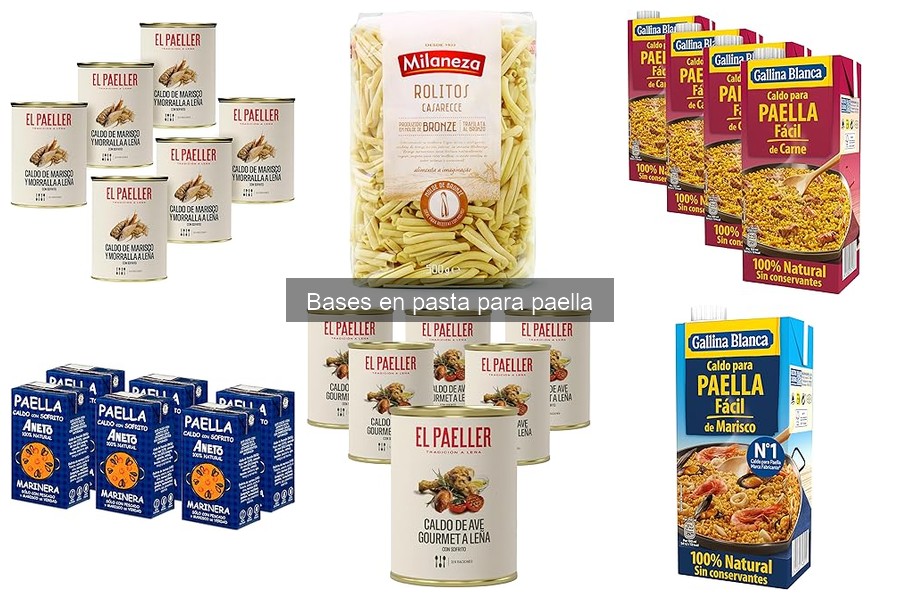 Precio y dónde comprar bases en pasta para paella