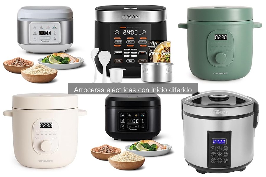 Precios de arroceras eléctricas con inicio diferido y dónde comprarlas