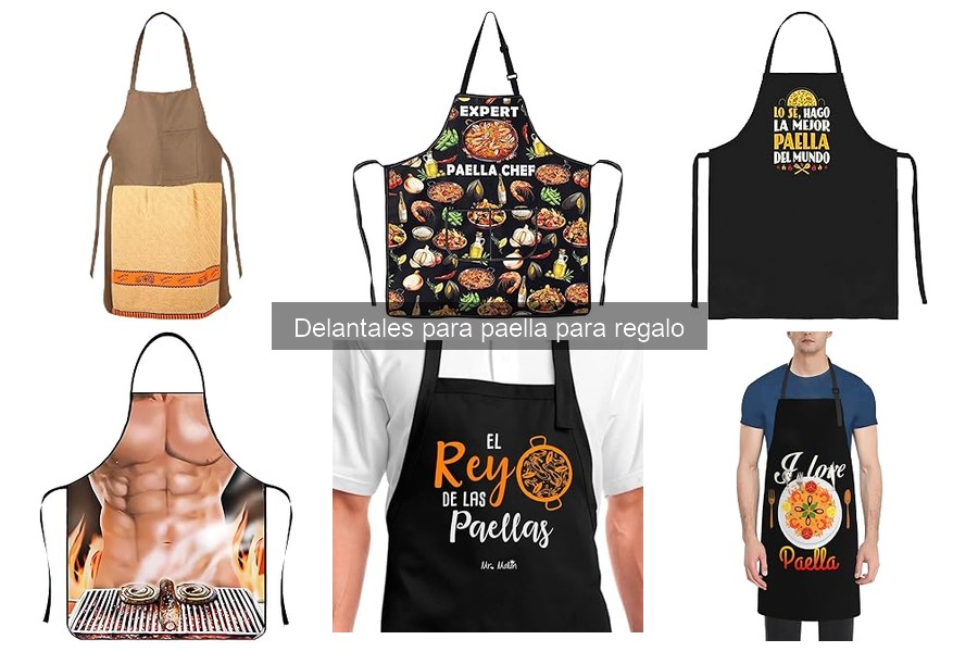 Precios de delantales para paella: guía de presupuesto