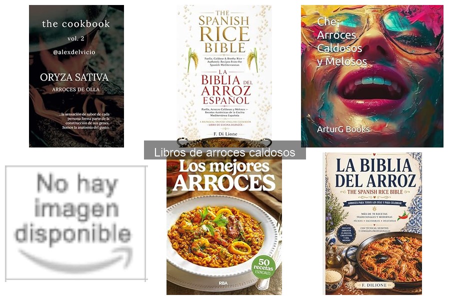 Precios de los Mejores Libros de Arroces Caldosos
